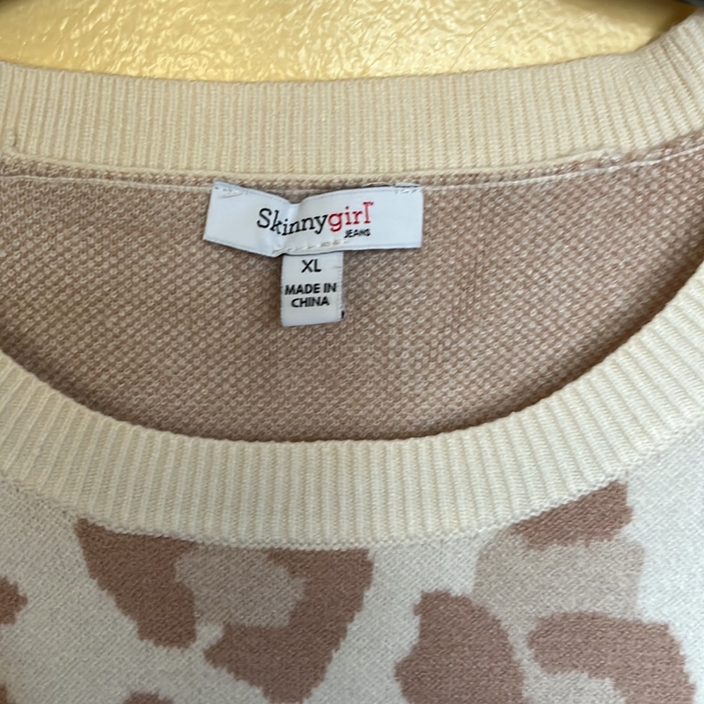 Skinnygirl jeans sweater XL - Picture 3 of 4